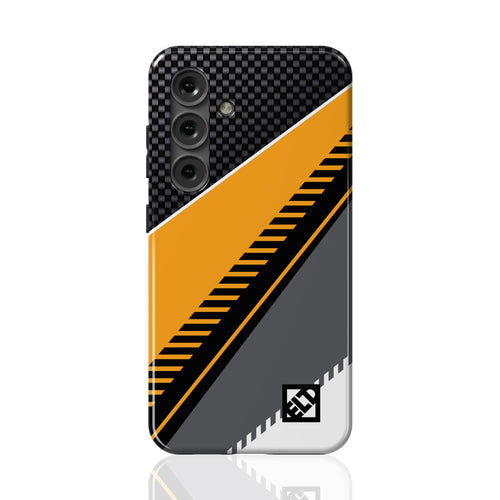 Carbon Shear Orange Galaxy S24 Series Phone Cases | ELD