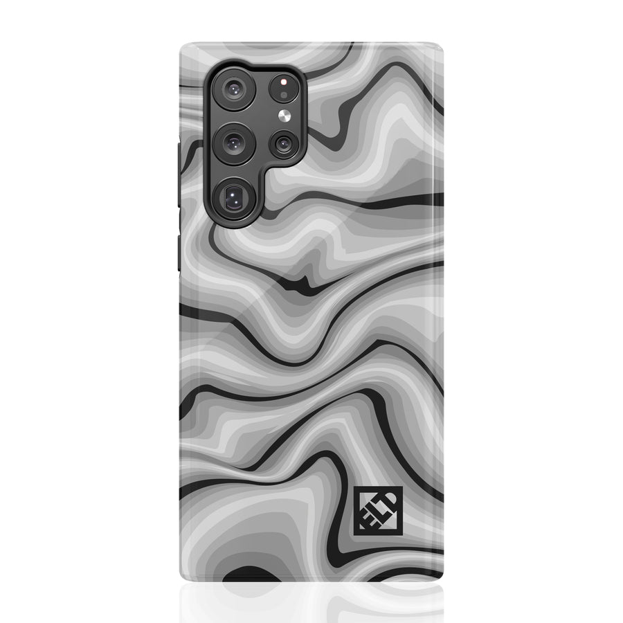 Gray Swirl Phone Case