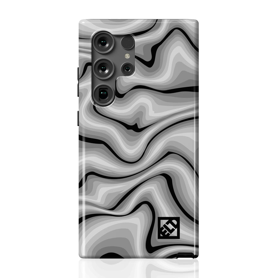 Gray Swirl Phone Case