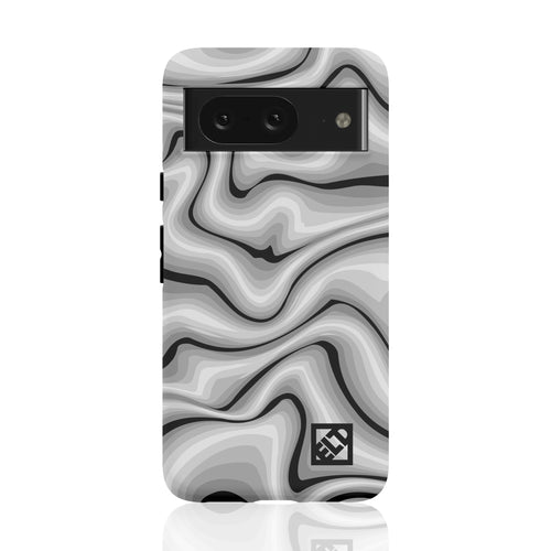 Gray Swirl Pixel 8 Phone Cases | ELD