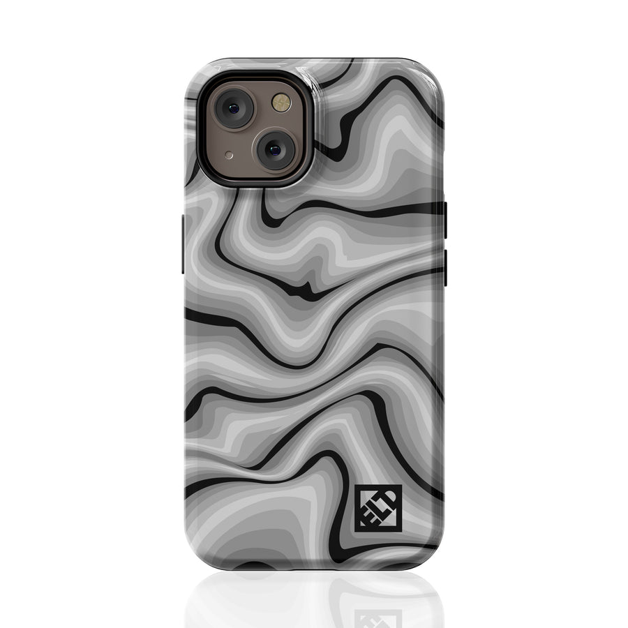 Gray Swirl Phone Case