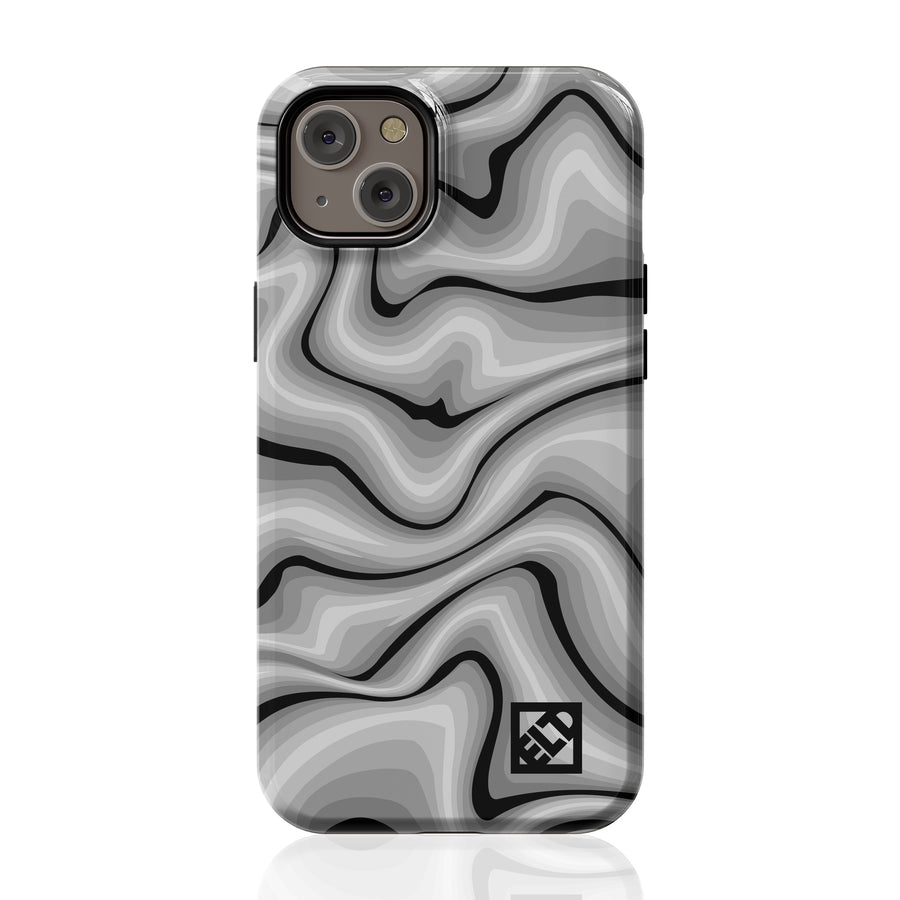 Gray Swirl Phone Case
