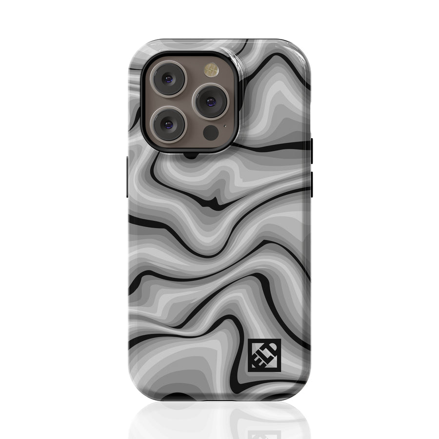 Gray Swirl Phone Case