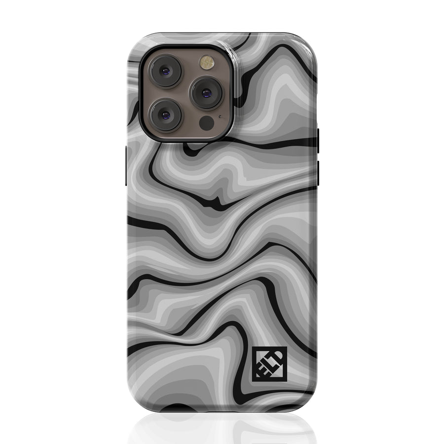 Gray Swirl Phone Case