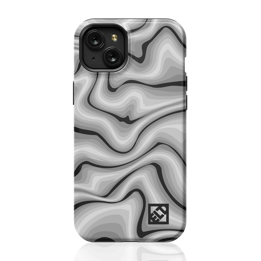 Gray Swirl Phone Case