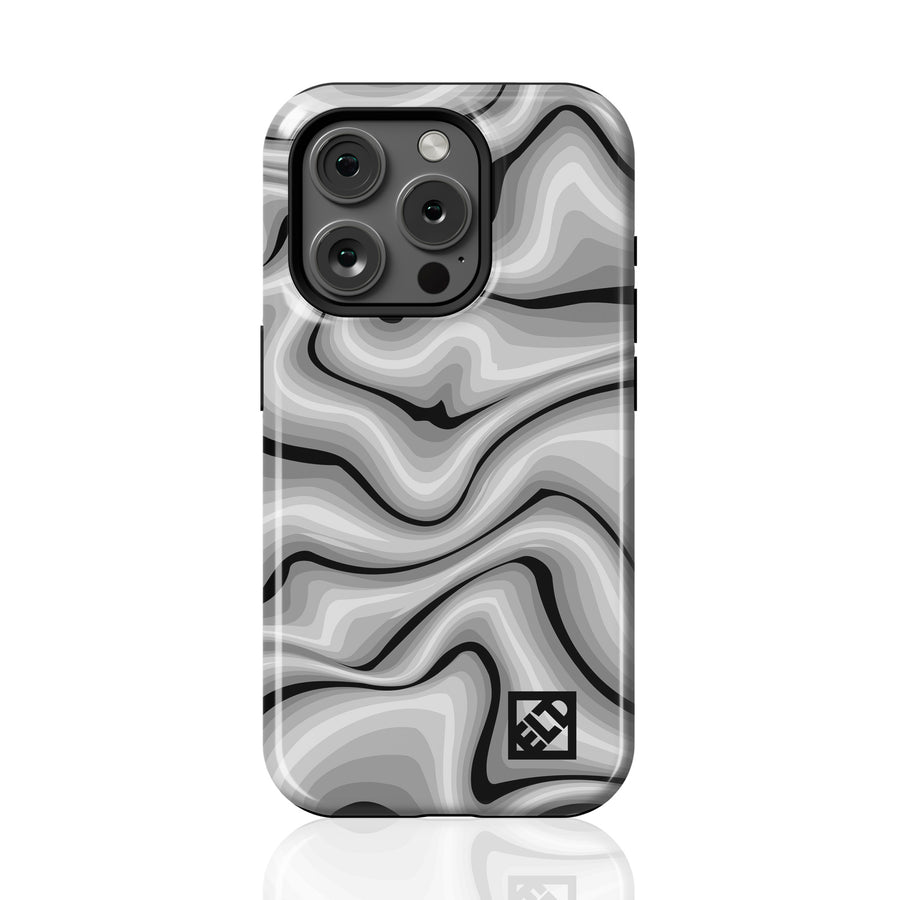 Gray Swirl Phone Case