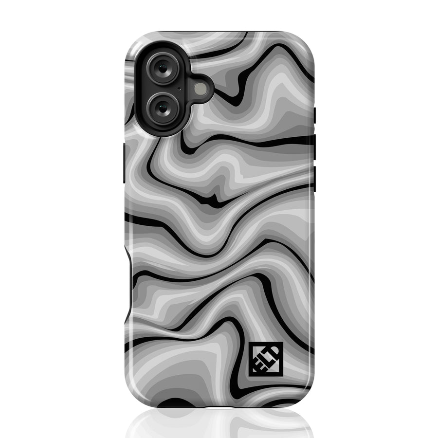 Gray Swirl Phone Case