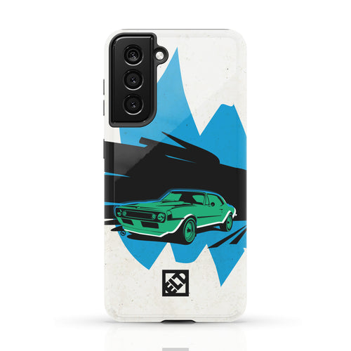 Green Camaro SS Galaxy S21 Series Phone Cases | ELD