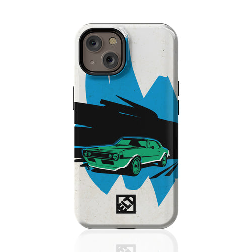 Green Camaro SS iPhone 14 Series Phone Cases | ELD