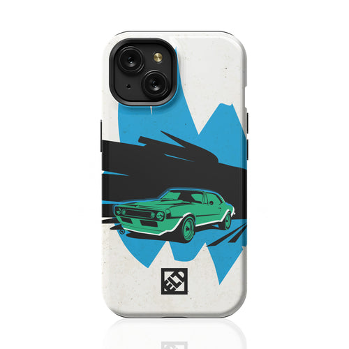 Green Camaro SS iPhone 15 Series Phone Cases | ELD