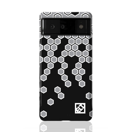 Hex Gray Fade to Black Pixel 6 Series Phone Cases | ELD