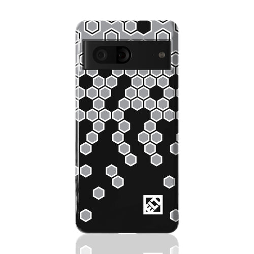 Hex Gray Fade to Black Pixel 7 Phone Cases | ELD