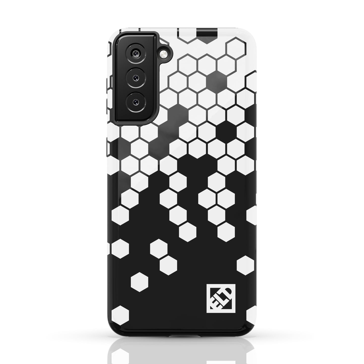 Hex White Fade to Black Galaxy S21 Series Phone Cases | ELD