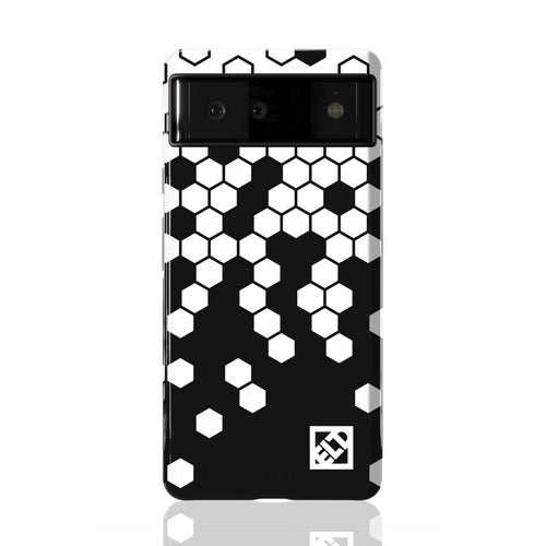 Hex White Fade to Black Pixel 6 Series Phone Cases | ELD