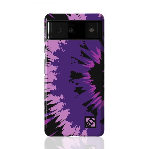 Purple Tie Dye Pixel 6 Series Phone Cases | ELD