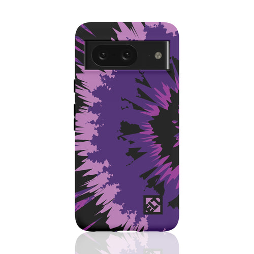 Purple Tie Dye Pixel 8 Phone Cases | ELD