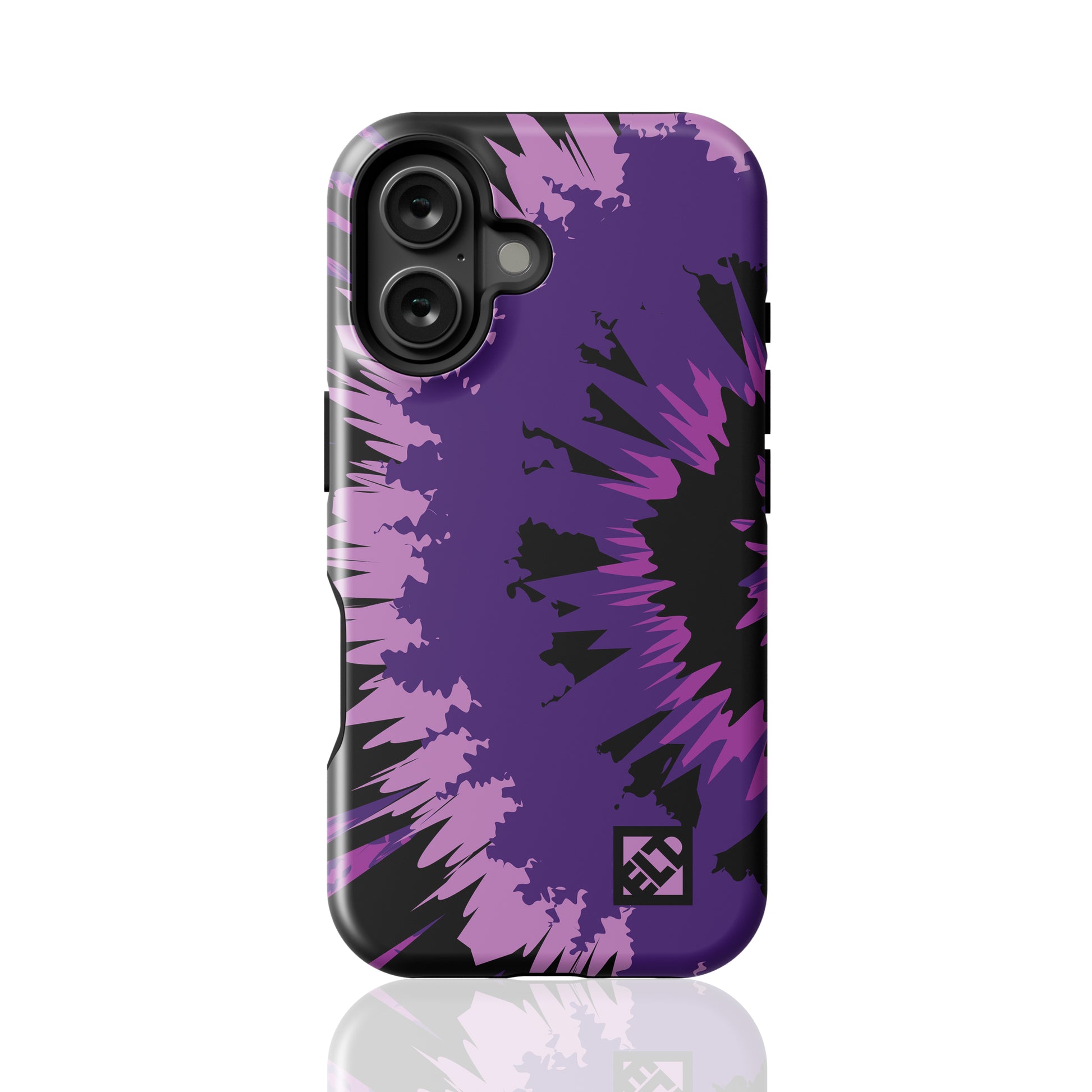 Purple Tie Dye Pattern for iPhone 16 Series Phone Cases Purple Tie Dye Pattern for iPhone 16 Series Phone Cases
