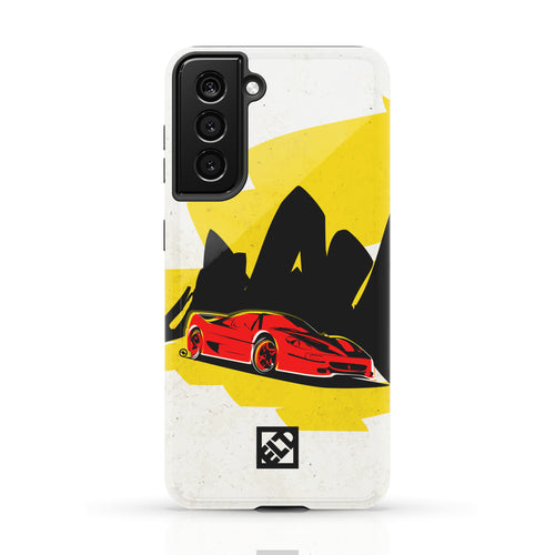 Red Ferrari Galaxy S21 Series Phone Cases | ELD