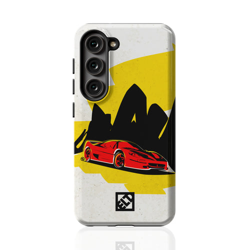 Red Ferrari Galaxy S23 Series Phone Cases | ELD