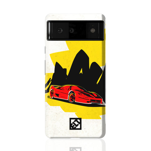 Red Ferrari Pixel 6 Series Phone Cases | ELD