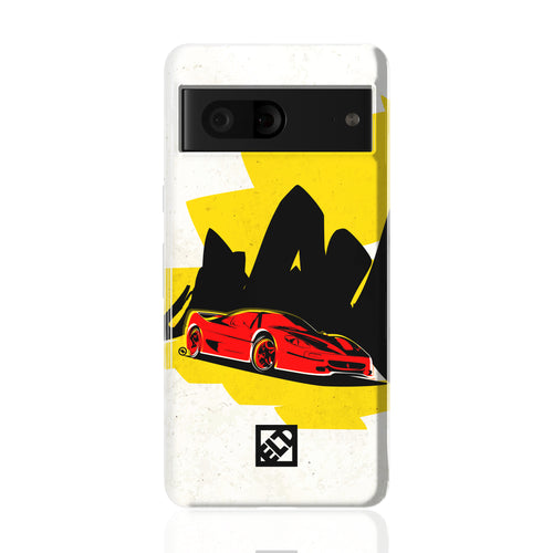 Red Ferrari Pixel 7 Phone Cases | ELD