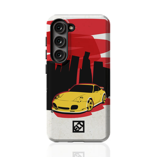 Yellow Porsche Galaxy S23 Series Phone Cases | ELD