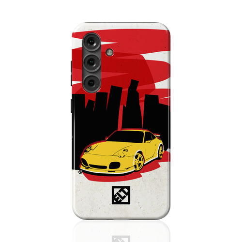 Yellow Porsche Galaxy S24 Series Phone Cases | ELD