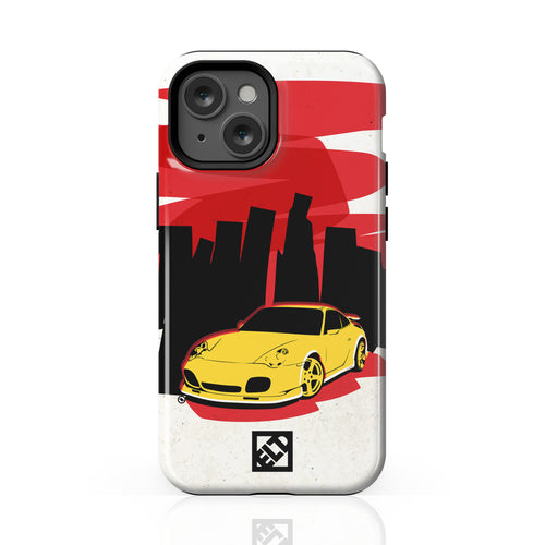 Yellow Porsche iPhone 13 Series Phone Cases | ELD