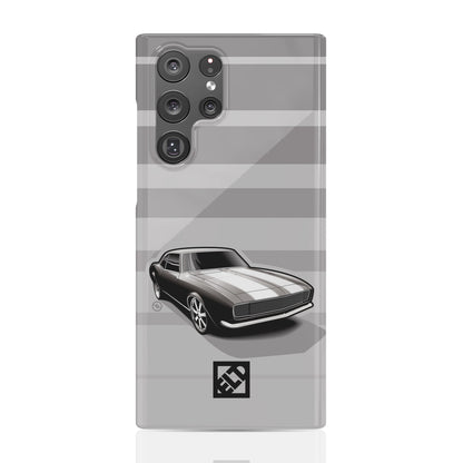 Black Camaro Z28 Illustration for Galaxy S22 Series Phone Cases | ELD