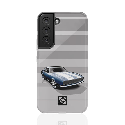 Blue Camaro Z28 Galaxy S22 Series Phone Cases | ELD