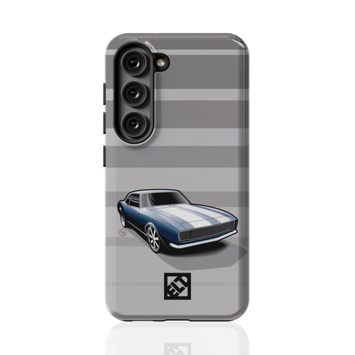 Blue Camaro Z28 Galaxy S23 Series Phone Cases | ELD