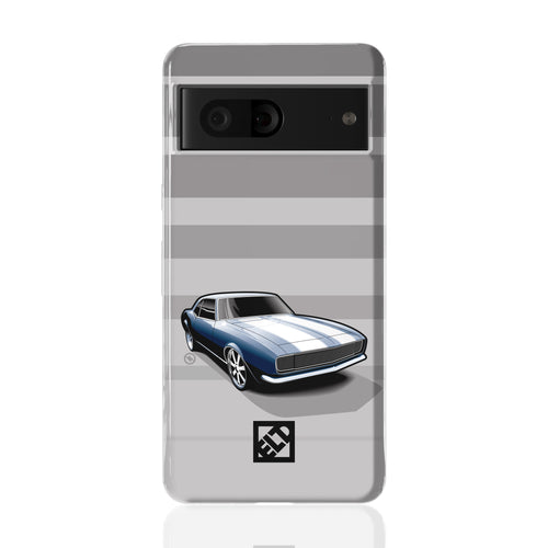 Blue Camaro Z28 Pixel 7 Phone Cases | ELD