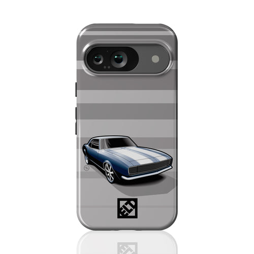 Blue Camaro Z28 Pixel 9 Phone Cases | ELD