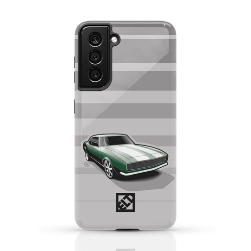 Green Camaro Z28 Galaxy S21 Series Phone Cases | ELD