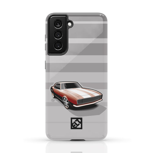 Red Camaro Z28 Galaxy S21 Series Phone Cases | ELD