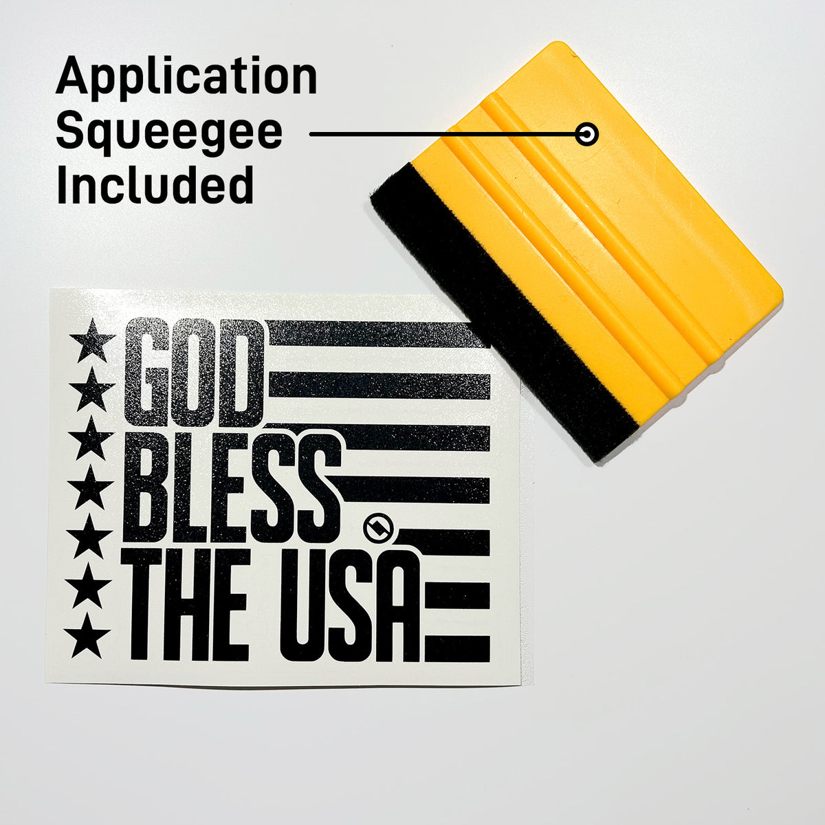 American Flag Decal for Car,Truck & SUV - God Bless the USA | ELD
